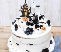Halloweenska torta Halloween i torta 12