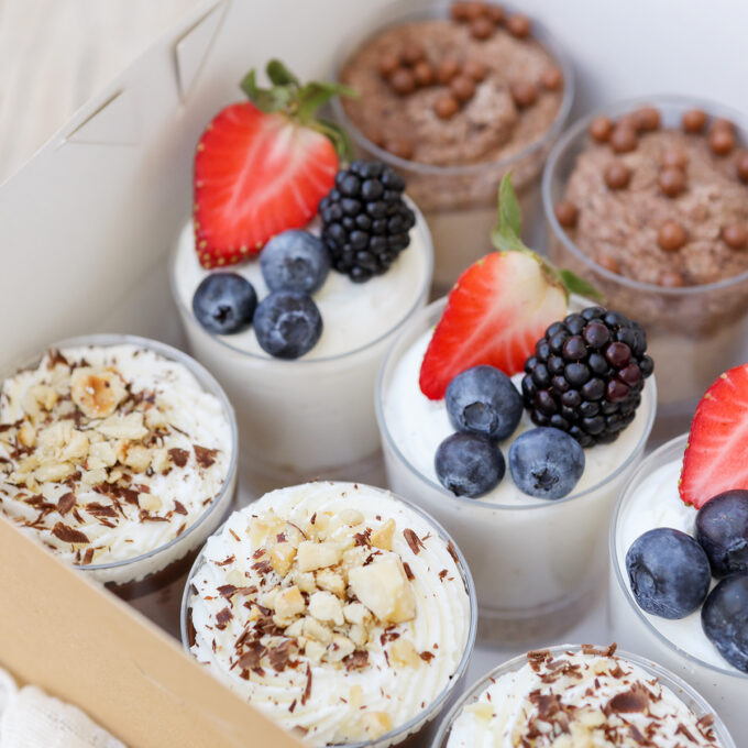 Pohárdesszert válogatás